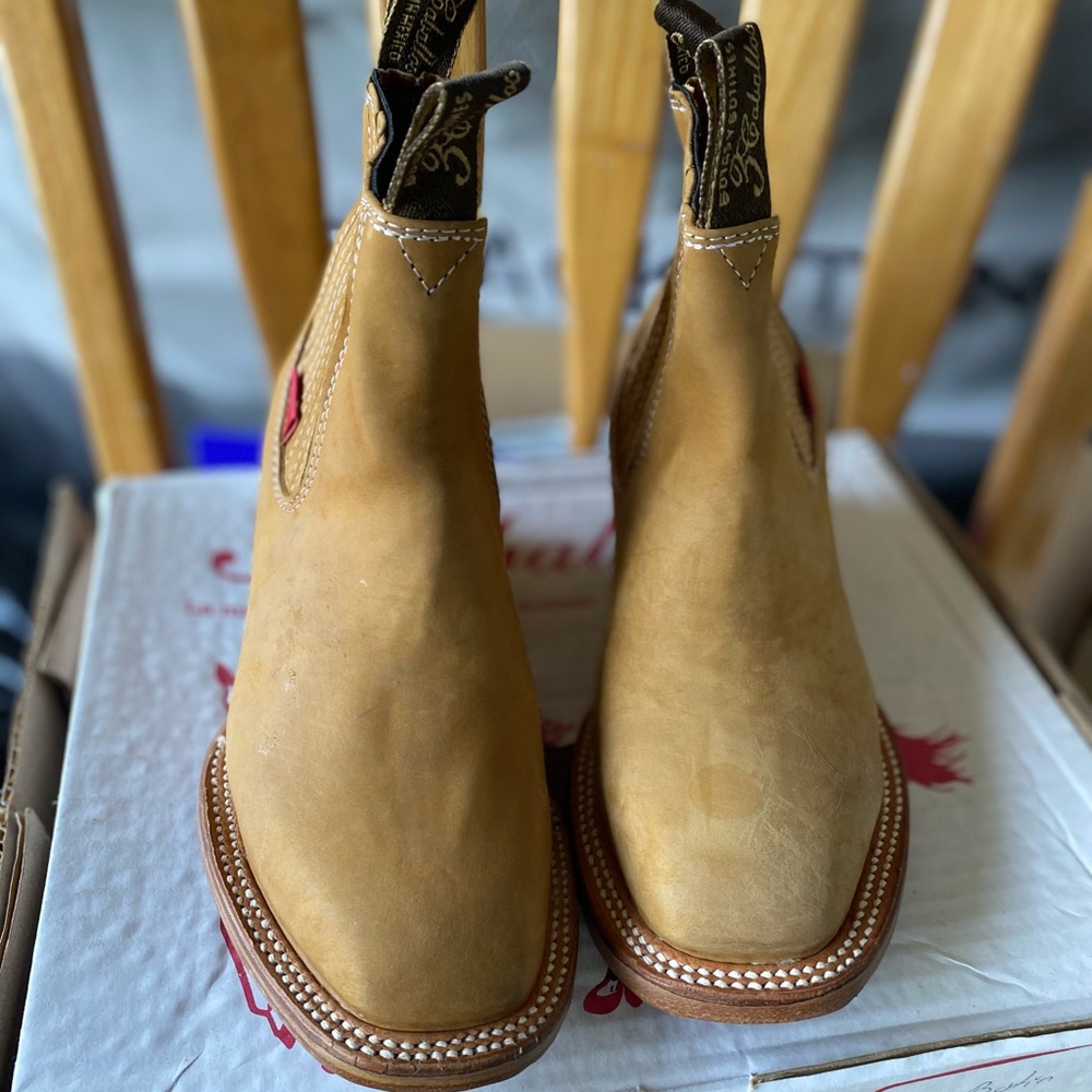 Tan Leather Boots